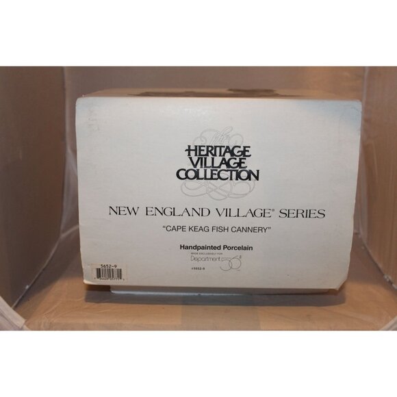 Dept 56 New England Village - Cape Keag Fish Cannery - Picture 5 of 6